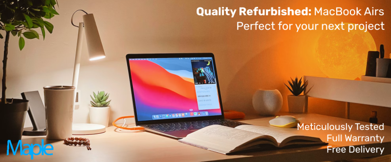 Refurbished MacBook Airs - Perfect for your next project