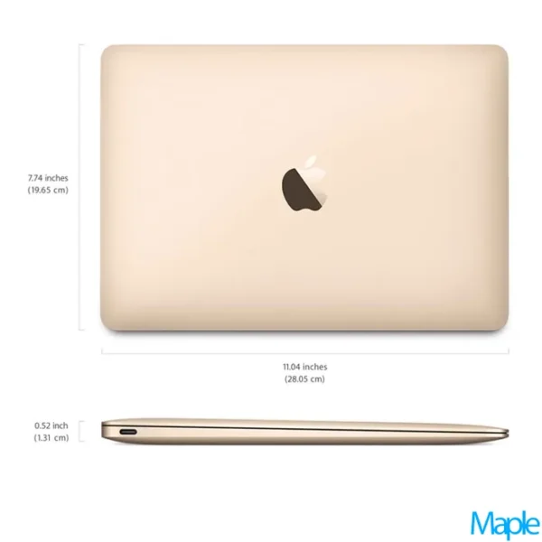 Apple MacBook 12-inch Core m3 1.1 GHz Gold Retina 2016 9