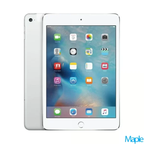 Apple iPad Mini 7.9-inch 4th Gen A1550 White/Silver – Cellular 7