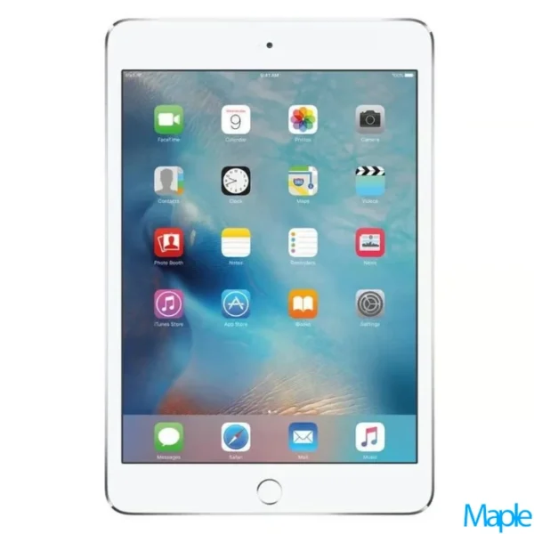 Apple iPad Mini 7.9-inch 4th Gen A1550 White/Silver – Cellular 8