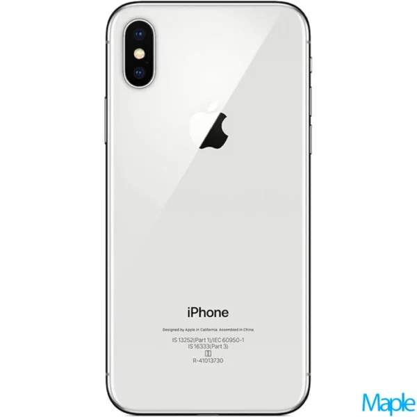 Apple iPhone X 5.8-inch Silver – Unlocked 2
