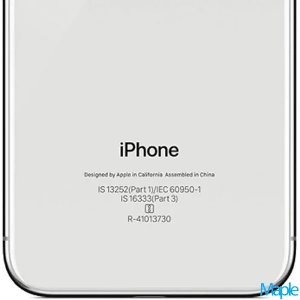Apple iPhone X 5.8-inch Silver – Unlocked 5
