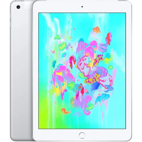 Apple iPad 9.7-inch 6th Gen A1954 White/Silver – Cellular