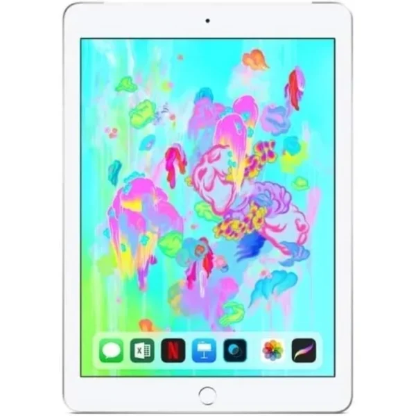 Apple iPad 9.7-inch 6th Gen A1954 White/Silver – Cellular 11