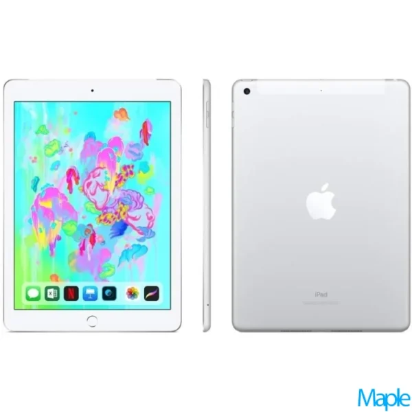 Apple iPad 9.7-inch 6th Gen A1954 White/Silver – Cellular 2