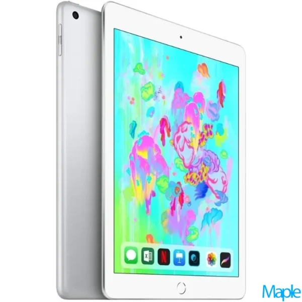 Apple iPad 9.7-inch 6th Gen A1954 White/Silver – Cellular 5
