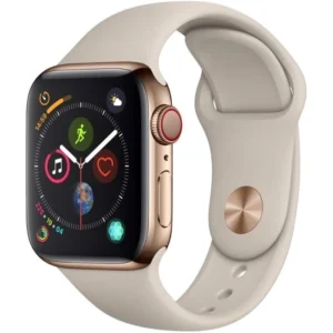 Apple Watch Series 4 40mm Stainless Steel Gold A2007 16GB GPS+Cellular 88