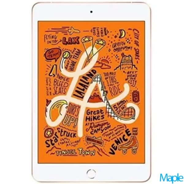 Apple iPad Mini 7.9-inch 5th Gen A2124 White/Gold – Cellular 4