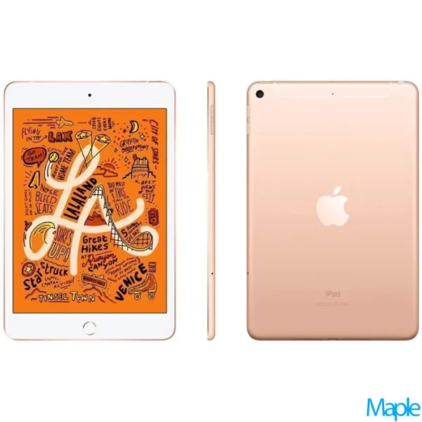 Apple iPad Mini 7.9-inch 5th Gen A2124 White/Gold – Cellular 5