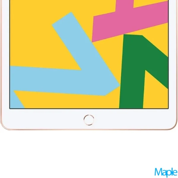 Apple iPad 10.2-inch 7th Gen A2197 White/Gold – WIFI 6