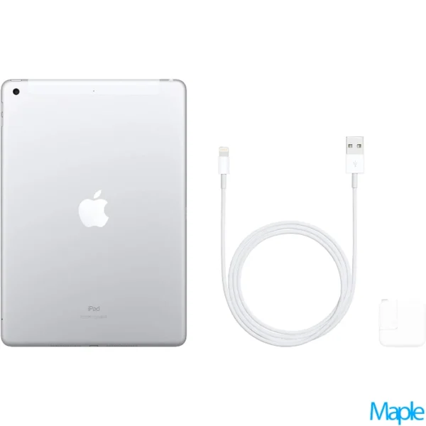 Apple iPad 10.2-inch 7th Gen A2198 White/Silver – Cellular 4