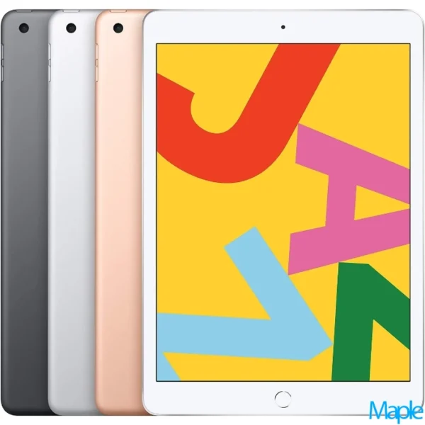 Apple iPad 10.2-inch 7th Gen A2198 White/Silver – Cellular 9