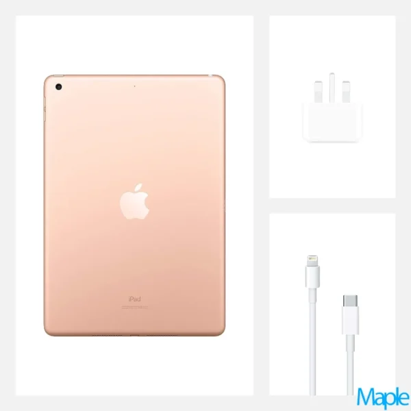 Apple iPad 10.2-inch 8th Gen A2270 White/Gold – WIFI 4