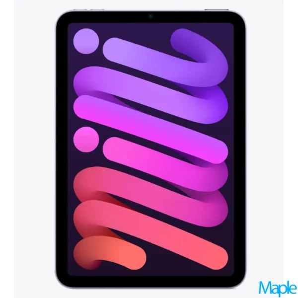Apple iPad Mini 8.3-inch 6th Gen A2567 Black/Purple – WIFI 2