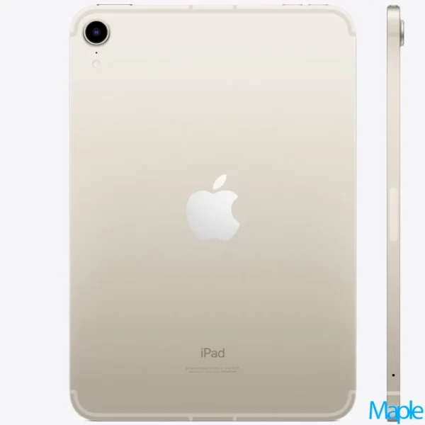 Apple iPad Mini 8.3-inch 6th Gen A2568 Black/Starlight (Warm Grey) – Cellular 4