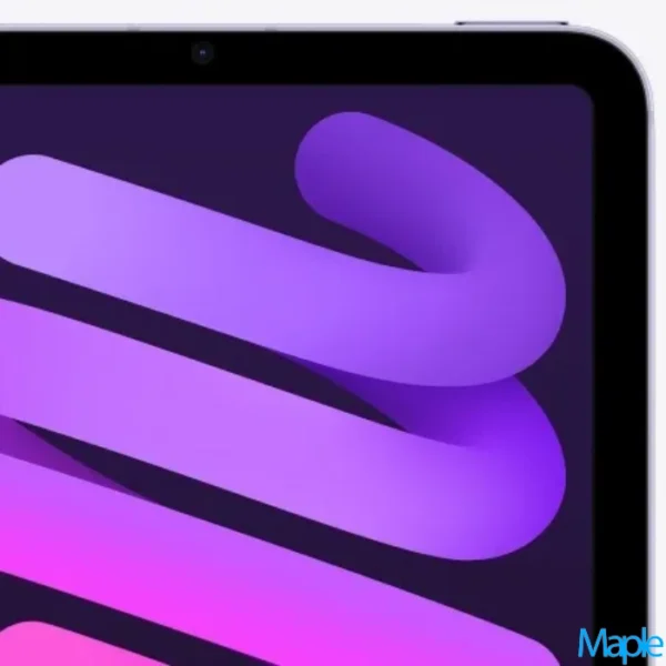 Apple iPad Mini 8.3-inch 6th Gen A2568 Black/Purple – Cellular 6