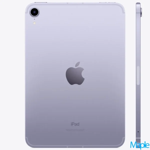 Apple iPad Mini 8.3-inch 6th Gen A2568 Black/Purple – Cellular 7