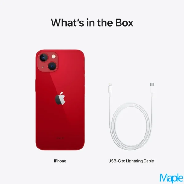 Apple iPhone 13 mini 5.4-inch Red – Unlocked 5