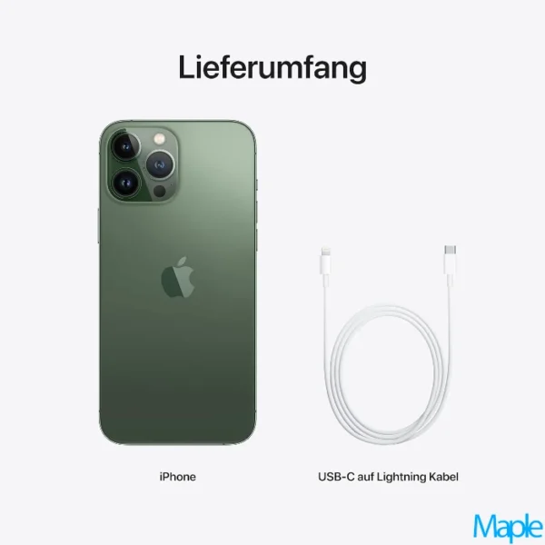 Apple iPhone 13 Pro Max 6.7-inch Alpine Green – Unlocked 9