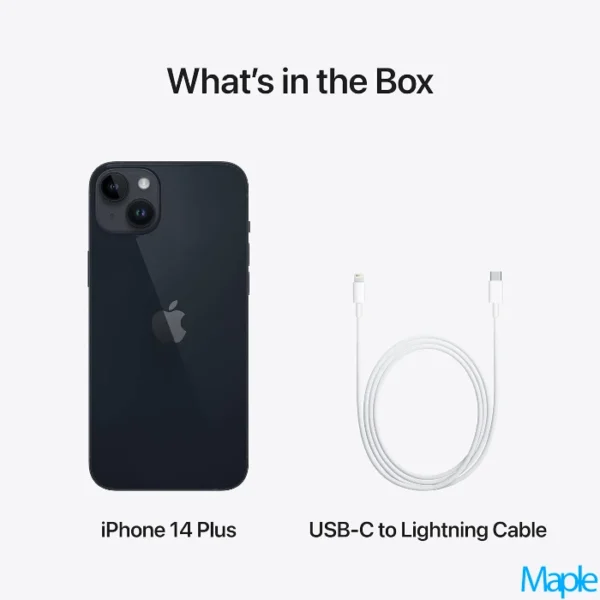 Apple iPhone 14 Plus 6.7-inch Midnight (Dark Blue) – Unlocked 3