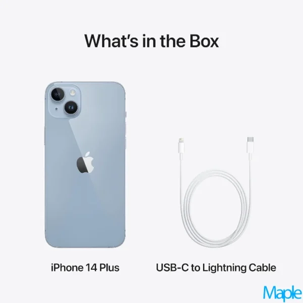 Apple iPhone 14 Plus 6.7-inch Pale Blue – Unlocked 3