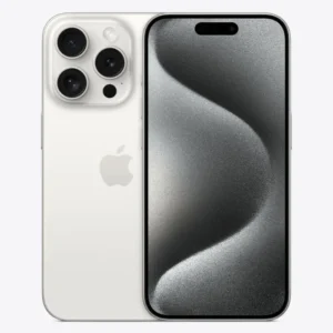 Apple iPhone 15 Pro 6.1-inch White Titanium – Unlocked