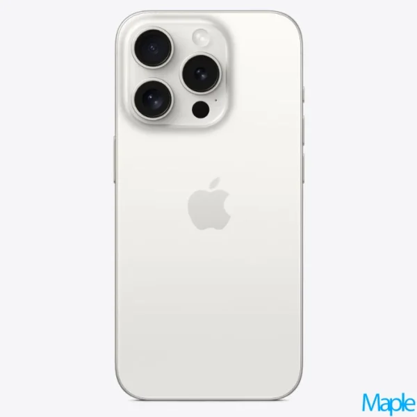 Apple iPhone 15 Pro 6.1-inch White Titanium – Unlocked 8
