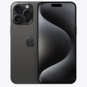 Apple iPhone 15 Pro Max 6.7-inch Black Titanium – Unlocked